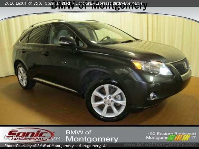 2010 Lexus RX 350 in Obsidian Black
