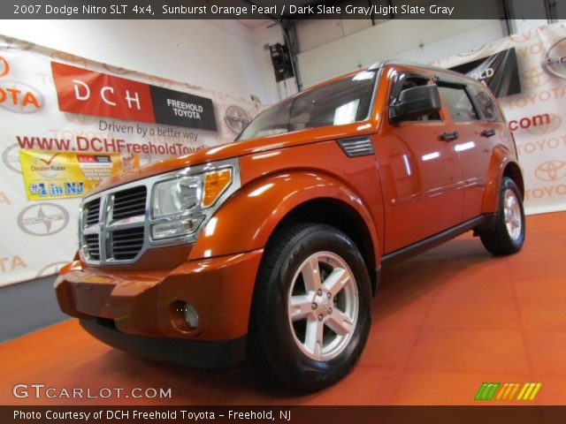2007 Dodge Nitro SLT 4x4 in Sunburst Orange Pearl