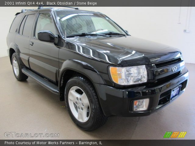 2001 Infiniti QX4 4x4 in Black Obsidian