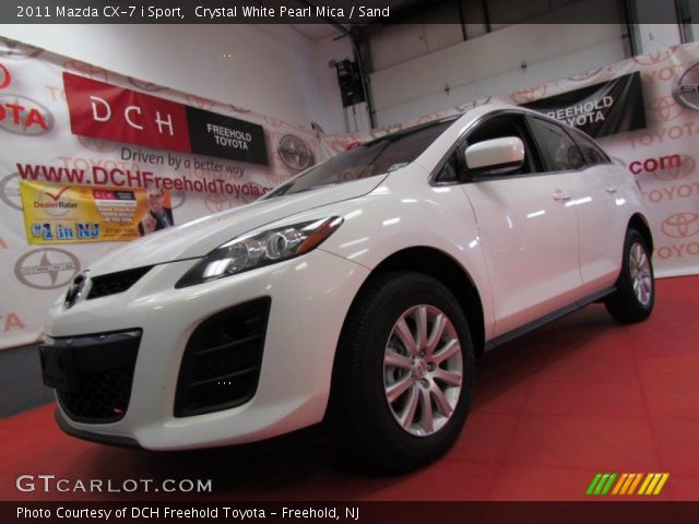 2011 Mazda CX-7 i Sport in Crystal White Pearl Mica