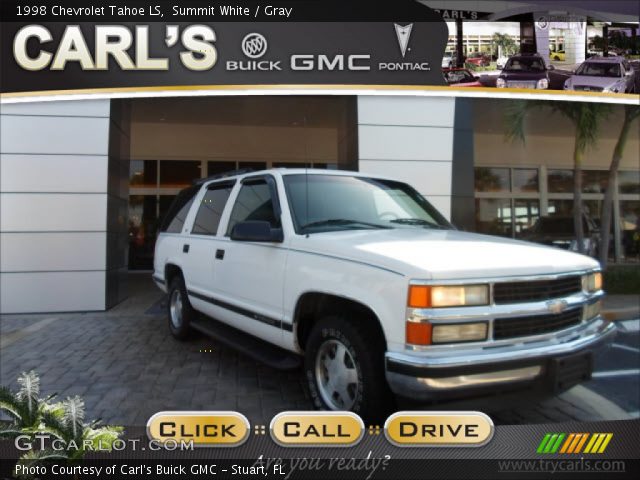 1998 Chevrolet Tahoe LS in Summit White