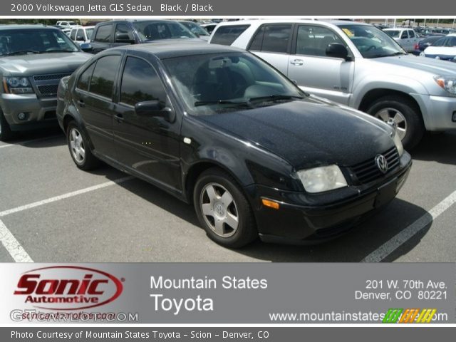 2000 Volkswagen Jetta GLS Sedan in Black