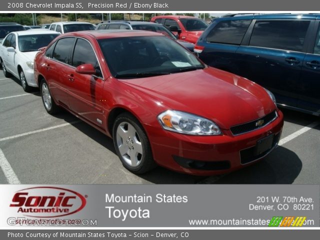 2008 Chevrolet Impala SS in Precision Red