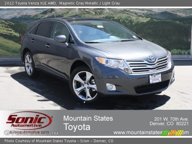 2012 Toyota Venza XLE AWD in Magnetic Gray Metallic