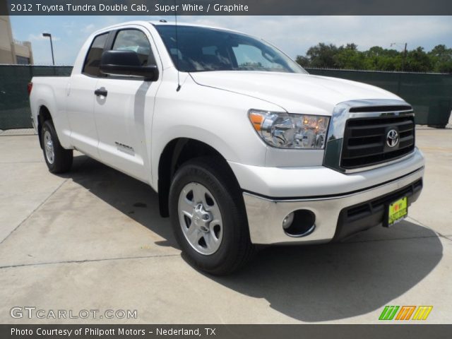2012 Toyota Tundra Double Cab in Super White