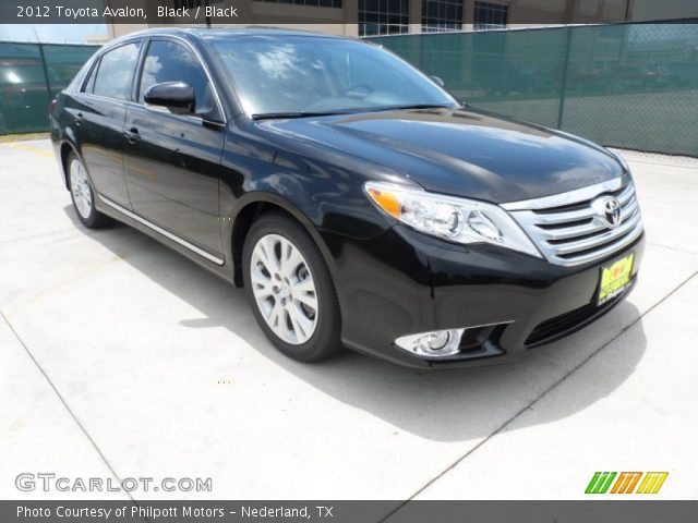 2012 Toyota Avalon  in Black