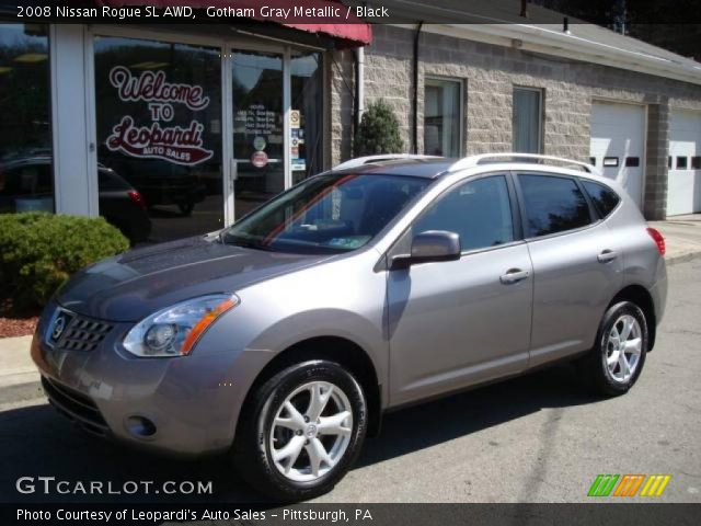 2008 Nissan Rogue SL AWD in Gotham Gray Metallic
