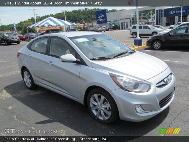 2013 Hyundai Accent GLS 4 Door in Ironman Silver