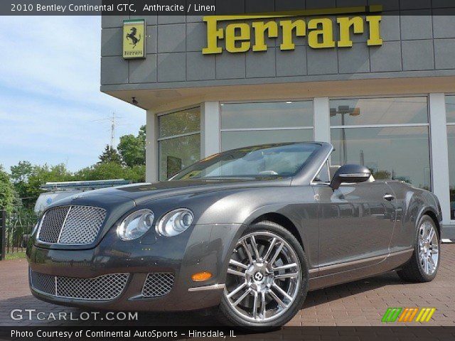 2010 Bentley Continental GTC  in Anthracite