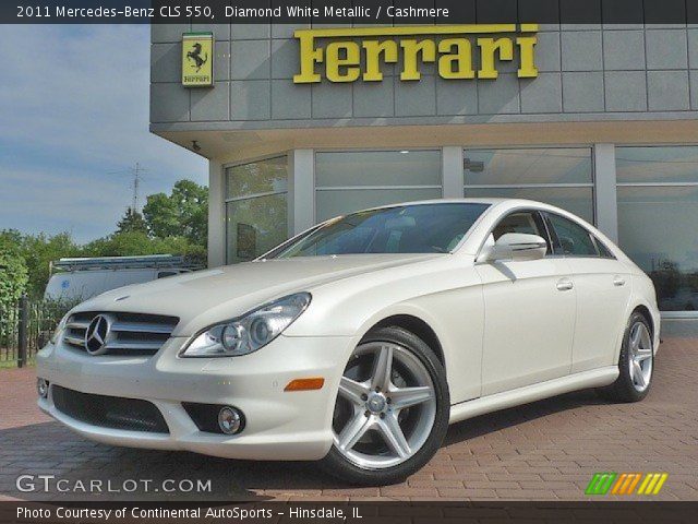 2011 Mercedes-Benz CLS 550 in Diamond White Metallic