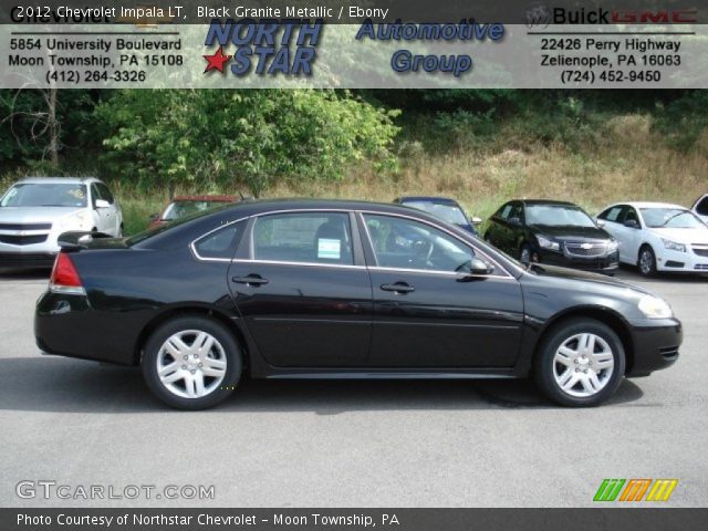 2012 Chevrolet Impala LT in Black Granite Metallic