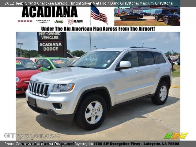 2012 Jeep Grand Cherokee Laredo in Bright Silver Metallic