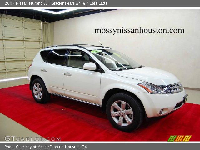 2007 Nissan Murano SL in Glacier Pearl White
