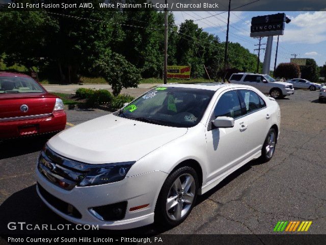 2011 Ford Fusion Sport AWD in White Platinum Tri-Coat