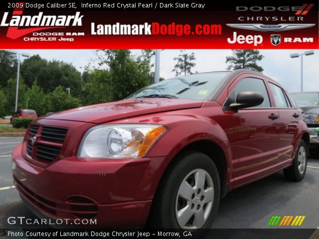 2009 Dodge Caliber SE in Inferno Red Crystal Pearl