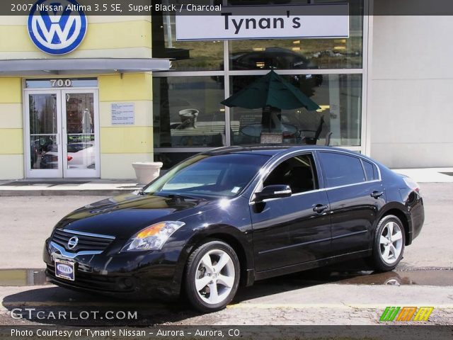 2007 Nissan Altima 3.5 SE in Super Black
