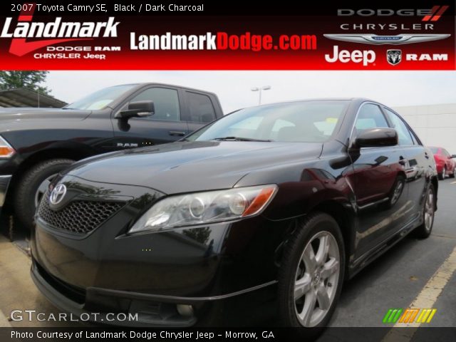 2007 Toyota Camry SE in Black
