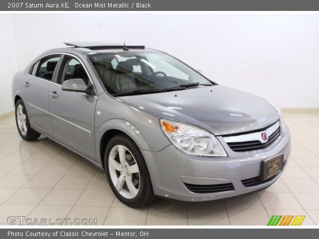 2007 Saturn Aura XE in Ocean Mist Metallic