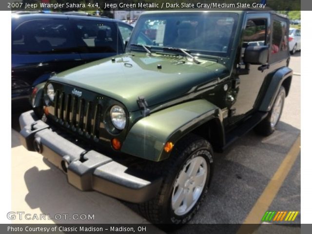2007 Jeep Wrangler Sahara 4x4 in Jeep Green Metallic
