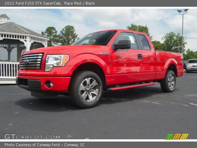 2012 Ford F150 STX SuperCab in Race Red