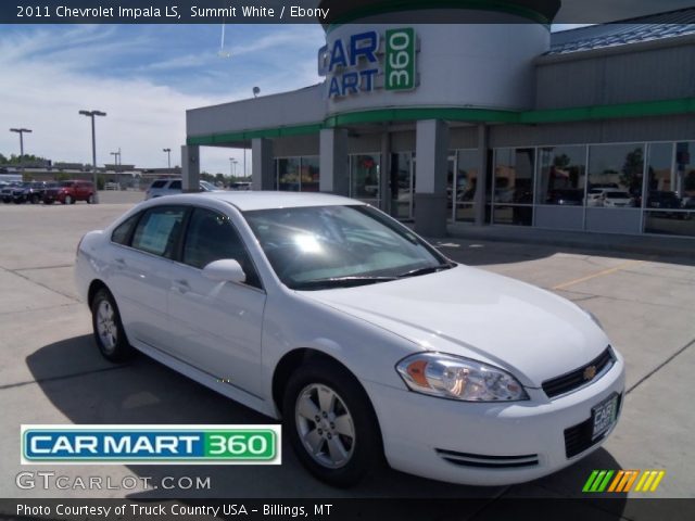 2011 Chevrolet Impala LS in Summit White