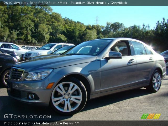 2010 Mercedes-Benz C 300 Sport 4Matic in Palladium Silver Metallic