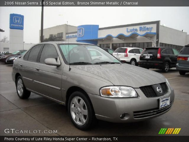 2006 Nissan Sentra 1.8 S Special Edition in Bronze Shimmer Metallic