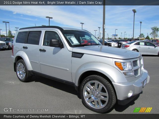 2011 Dodge Nitro Heat 4x4 in Bright Silver Metallic