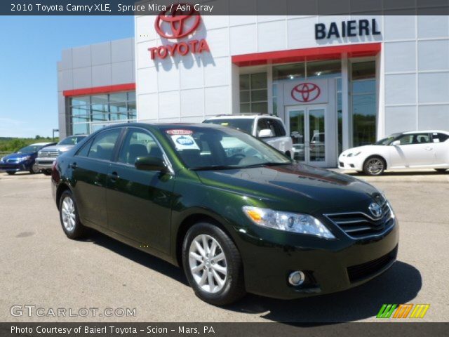 2010 Toyota Camry XLE in Spruce Mica