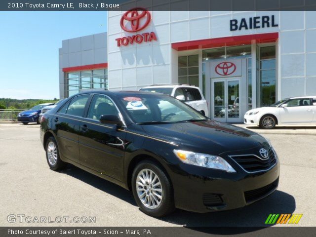 2010 Toyota Camry LE in Black