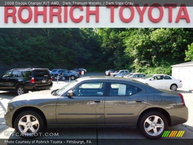 2008 Dodge Charger R/T AWD in Dark Titanium Metallic