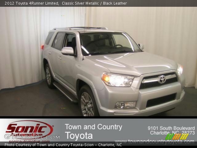 2012 Toyota 4Runner Limited in Classic Silver Metallic