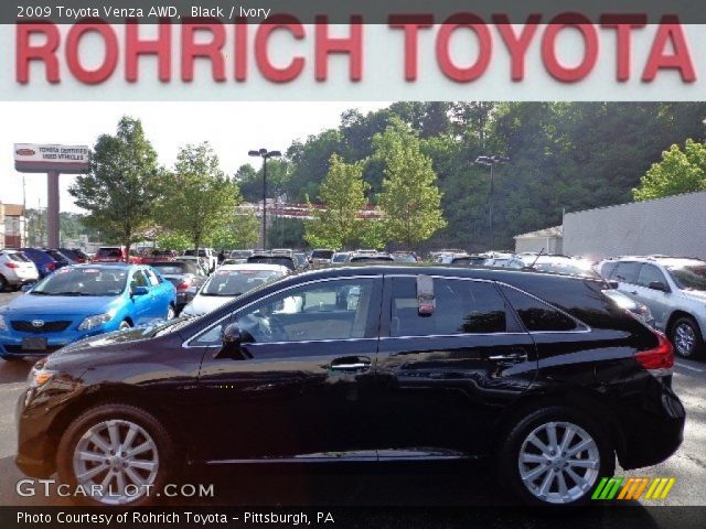 2009 Toyota Venza AWD in Black