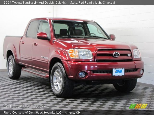 2004 Toyota Tundra Limited Double Cab 4x4 in Salsa Red Pearl