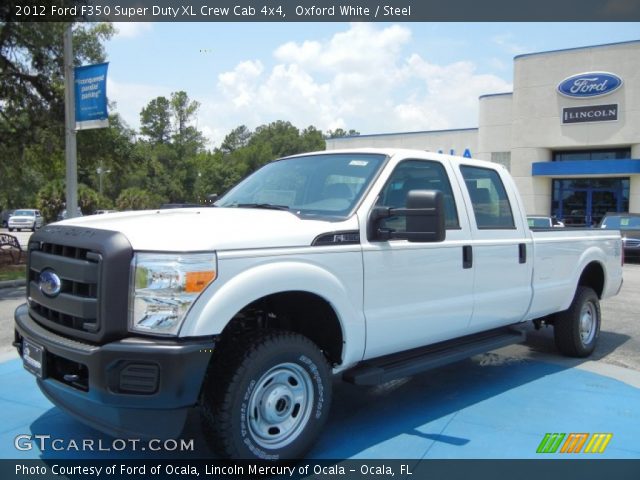 2012 Ford F350 Super Duty XL Crew Cab 4x4 in Oxford White