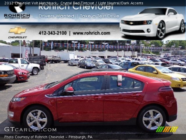 2012 Chevrolet Volt Hatchback in Crystal Red Tintcoat