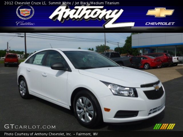 2012 Chevrolet Cruze LS in Summit White