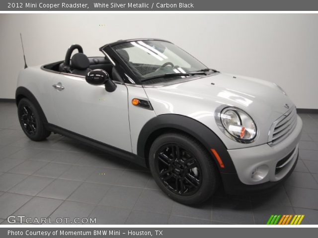 2012 Mini Cooper Roadster in White Silver Metallic