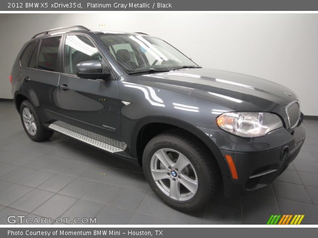 2012 BMW X5 xDrive35d in Platinum Gray Metallic
