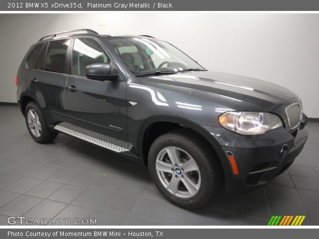 2012 BMW X5 xDrive35d in Platinum Gray Metallic