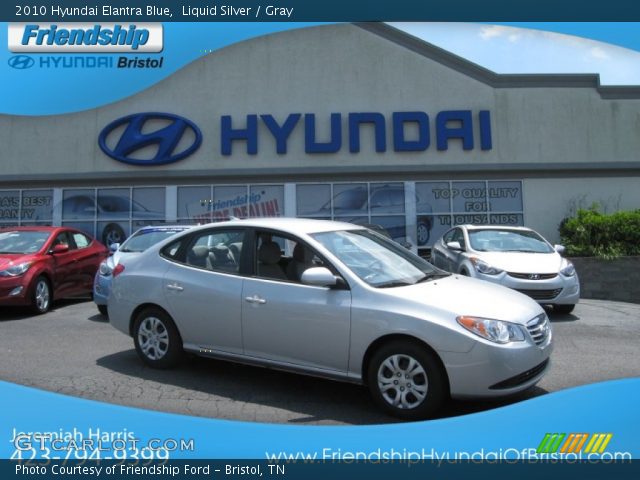 2010 Hyundai Elantra Blue in Liquid Silver