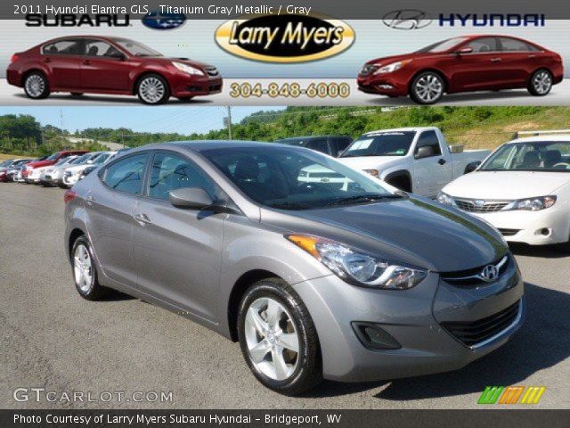 2011 Hyundai Elantra GLS in Titanium Gray Metallic