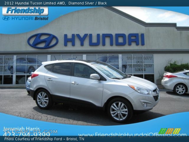 2012 Hyundai Tucson Limited AWD in Diamond Silver