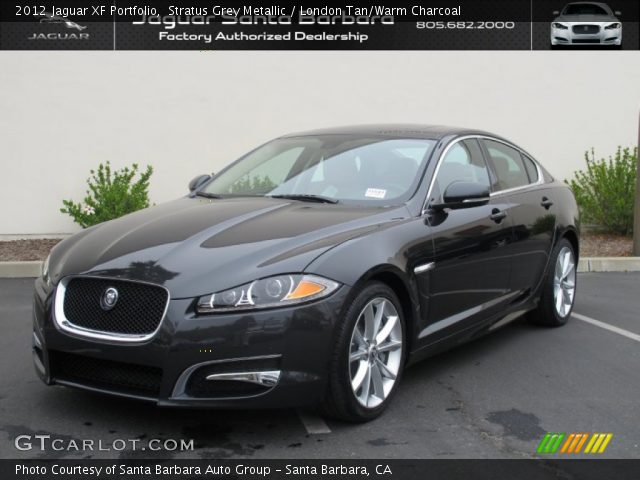 2012 Jaguar XF Portfolio in Stratus Grey Metallic