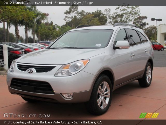 2012 Hyundai Veracruz Limited in Shimmering Silver