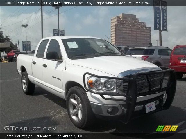 2007 Dodge Ram 1500 Big Horn Edition Quad Cab in Bright White