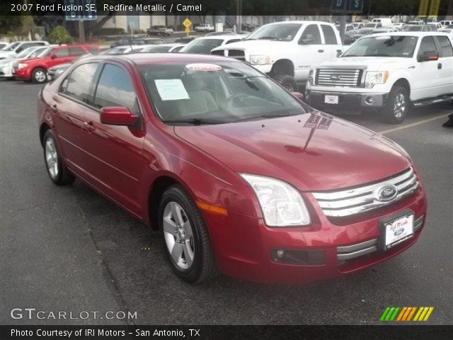 2007 Ford Fusion SE in Redfire Metallic