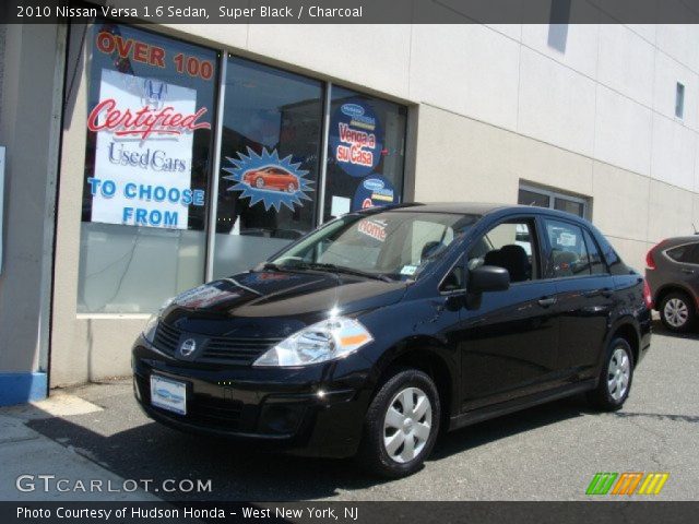 2010 Nissan Versa 1.6 Sedan in Super Black