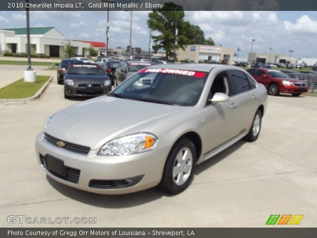 2010 Chevrolet Impala LT in Gold Mist Metallic