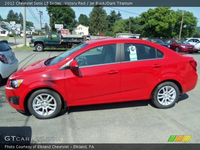 2012 Chevrolet Sonic LT Sedan in Victory Red